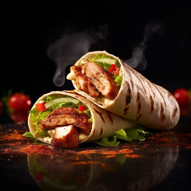 Gourmet shawarma